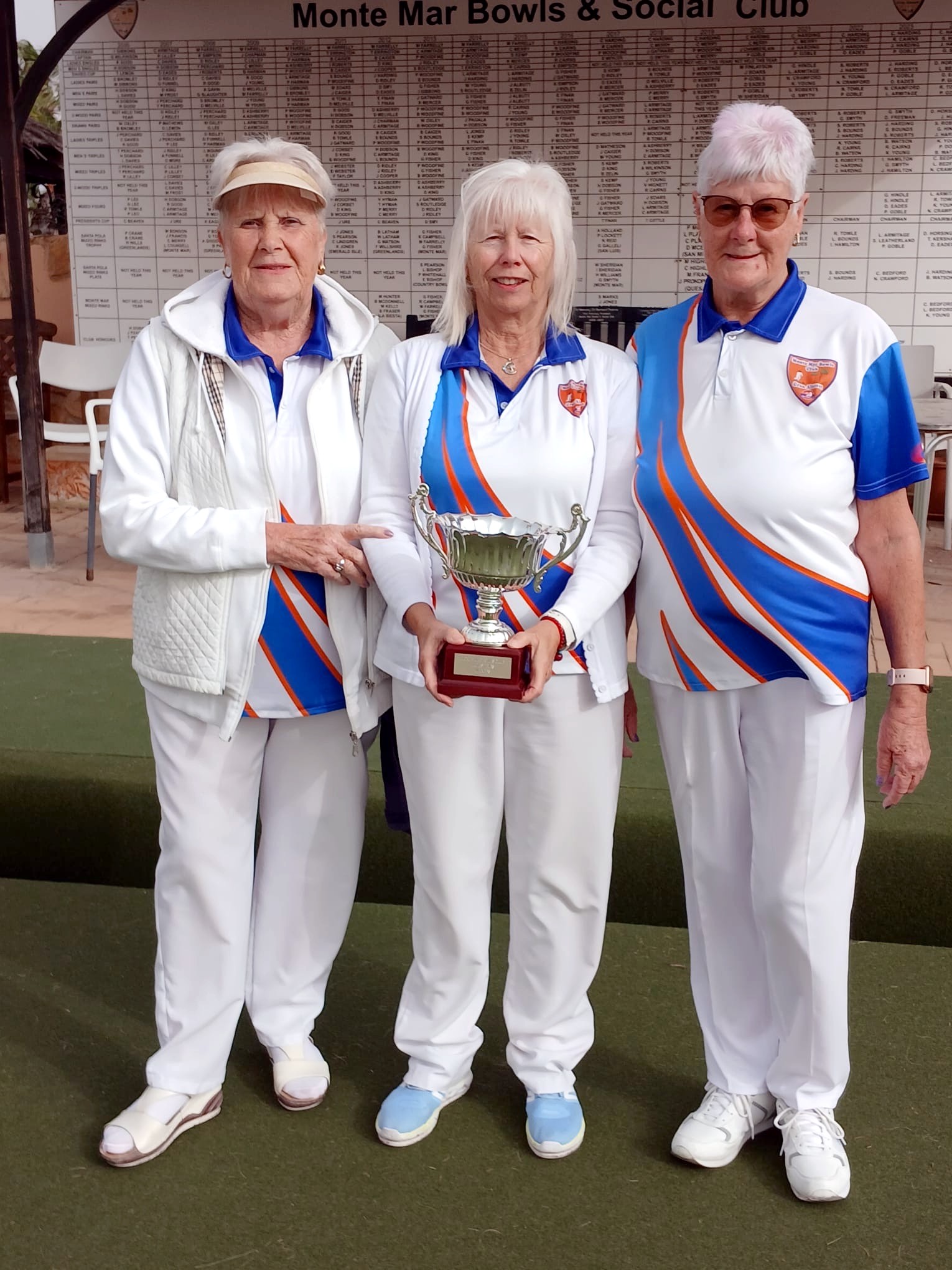 Lynne, Rita and Maz ladies trips winners.jpg